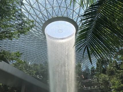 Jewel Changi Rain Vortex